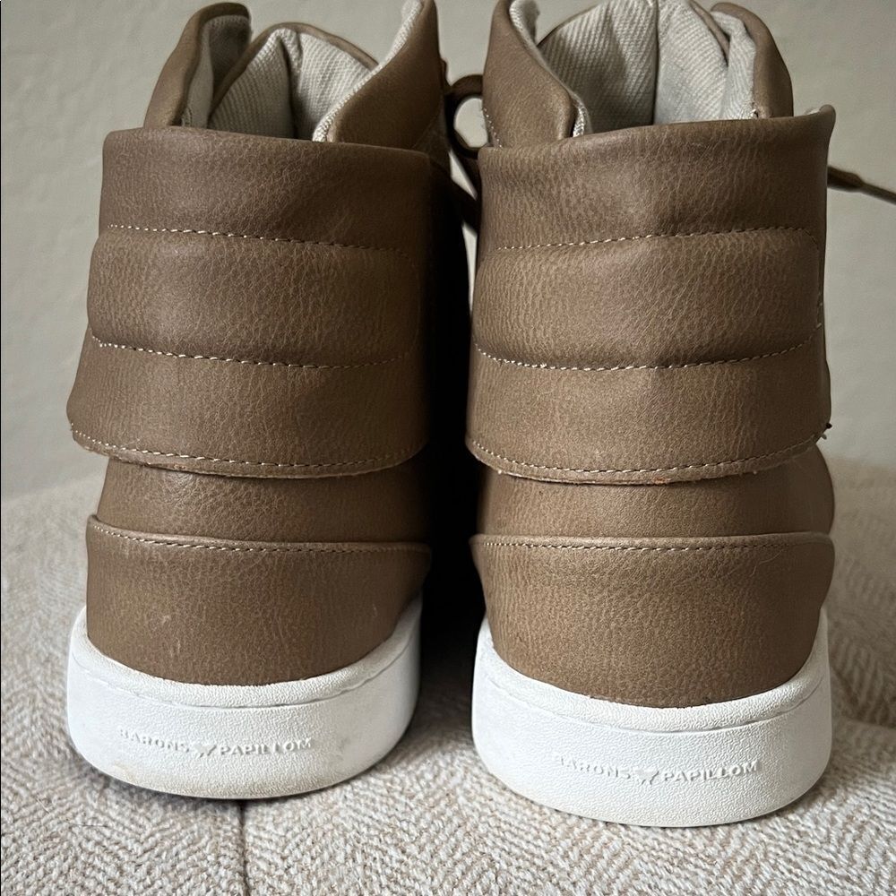 Like New! Baron Papillon Paris Luxury Vegan Sneakers in Size 39 FR - Picture 8 of 14